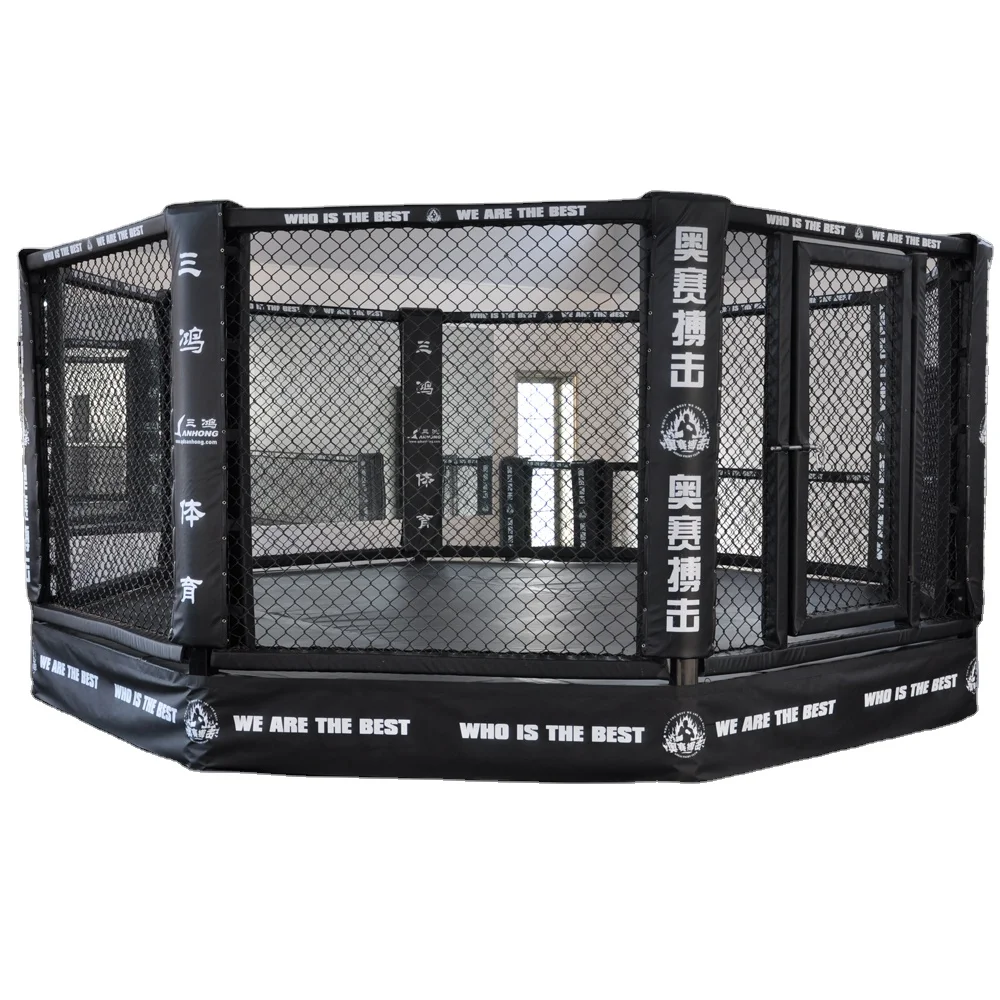 Холст MMA тайский тренировочный конкурс боксерское кольцо пол для продажи индивидуальный б/у мини-размер
