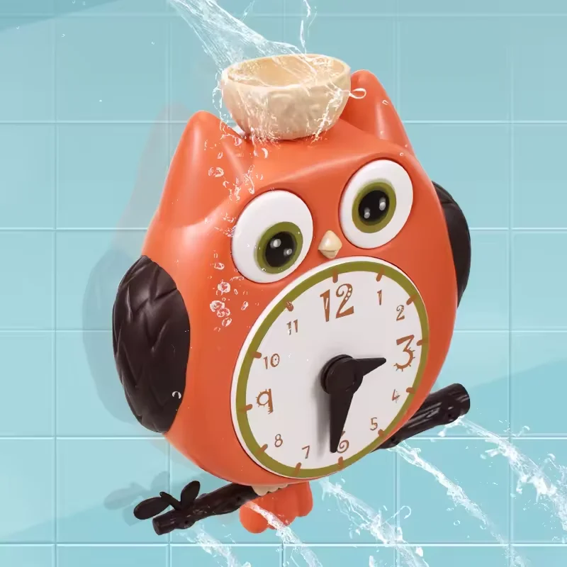 DF Owl clock Baby Bath Tub Baby Bath Toys Summer Swimming Bathtub Shower Toys Smooth Best Boon Toddler Bath Toys For Kids