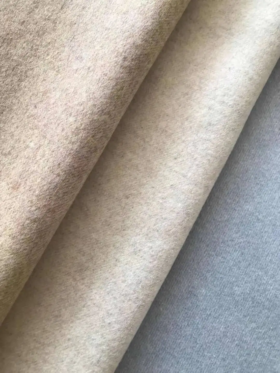 Factory Professional Custom Good Elasticity Wholesale 100% Cashmere Wool Fabric