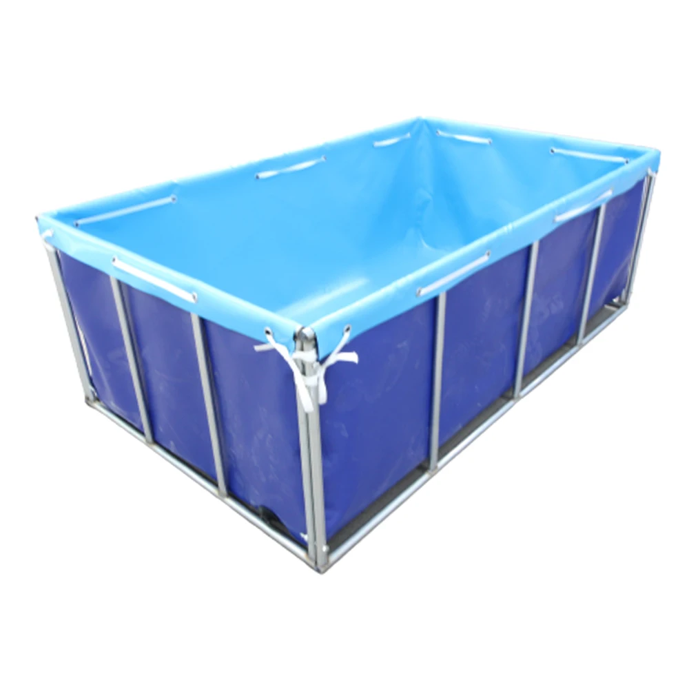 Пластиковая Ферма для рыбной воды ПВХ Biofloc литровый бассейн складного аквариума