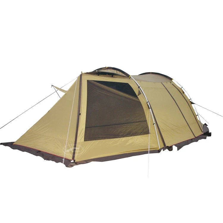 OEM/ODM Up-to-Date Design Novelty Camping Tent Deluxe Solution Aluminium Alloy Pole Framed High Quality Top End Tent