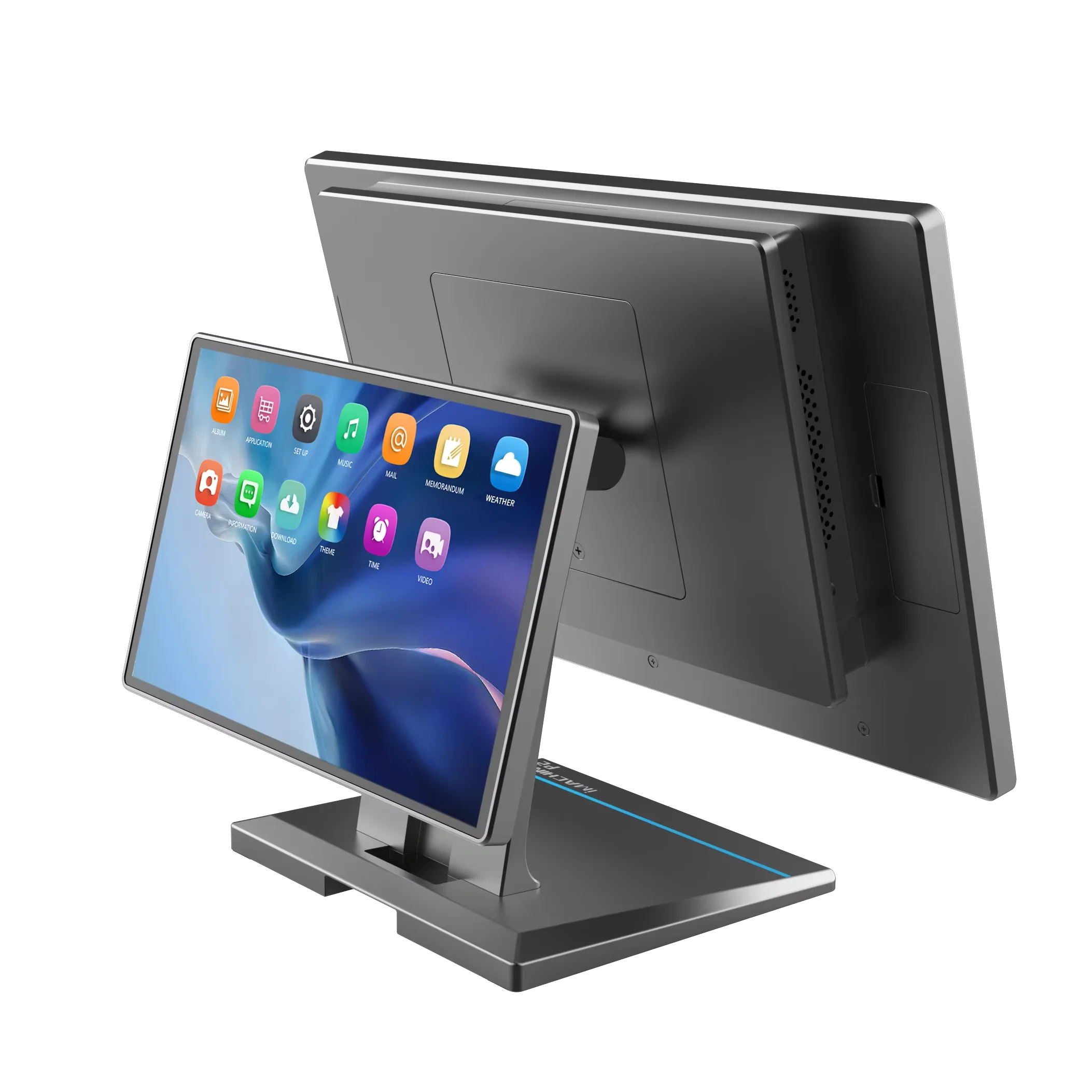 Windows/Android 15.6 inch FHD touch screen POS terminal for ordering system