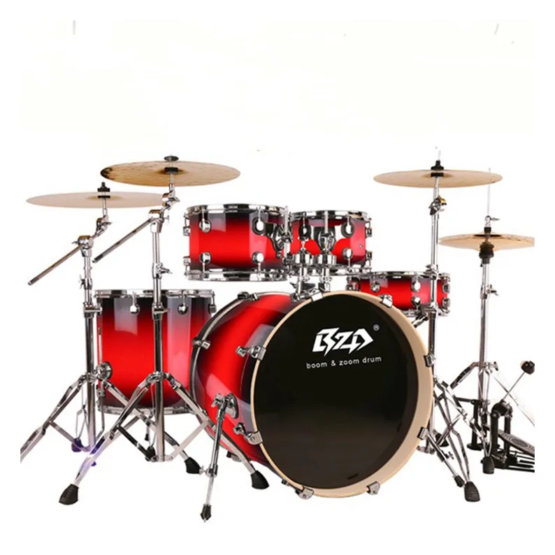 Gradient Color Customizable High Quality Drum Kits Set Musical Instrument Drum Kit