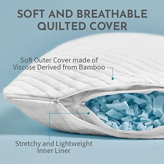 Mattress memory foam polystyrene beads multifunction vibrating massage pillow bathtub pillow