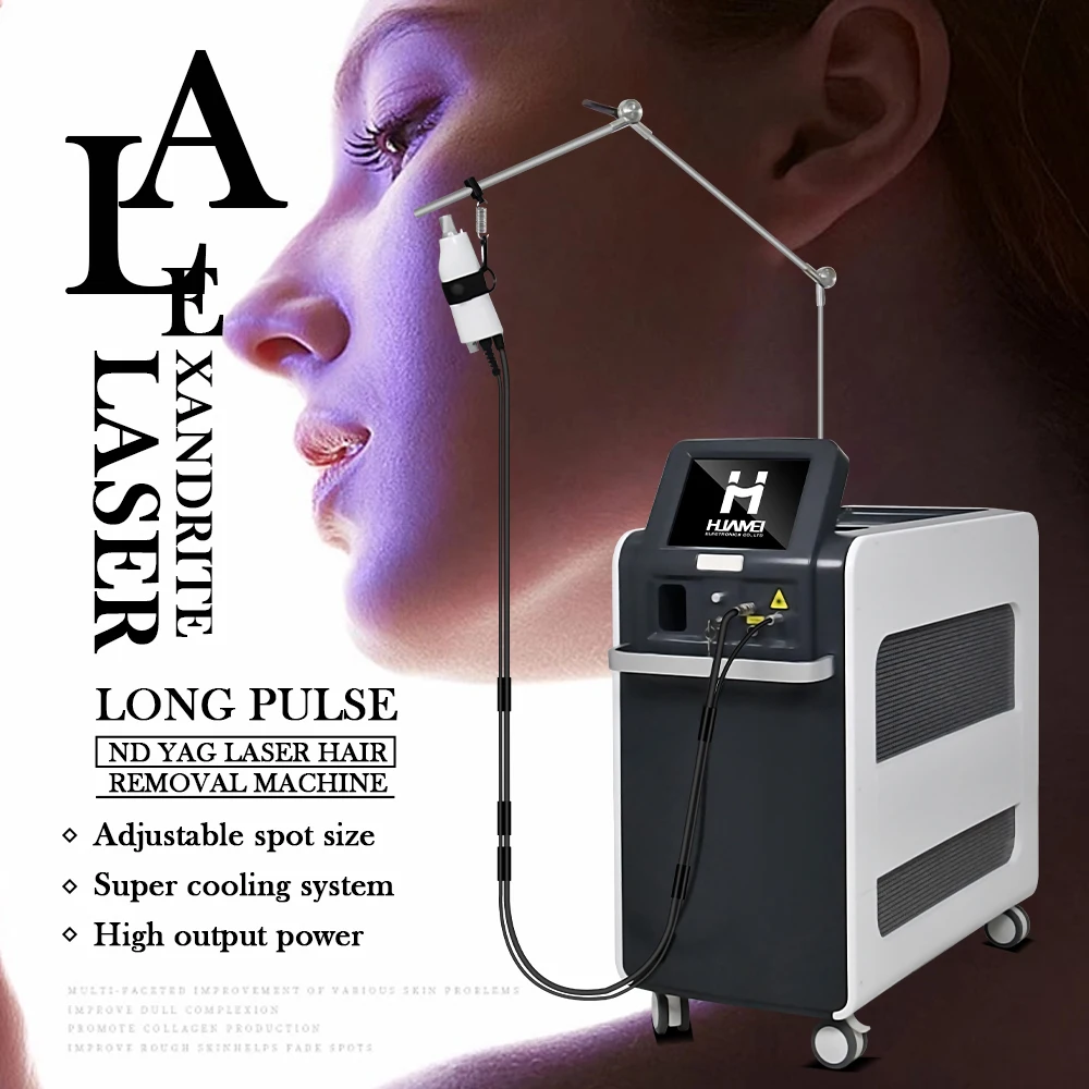 755 Alexandrite laser 755nm alex alexadrite alexandrite laser hair removal machine with medical alex max pro