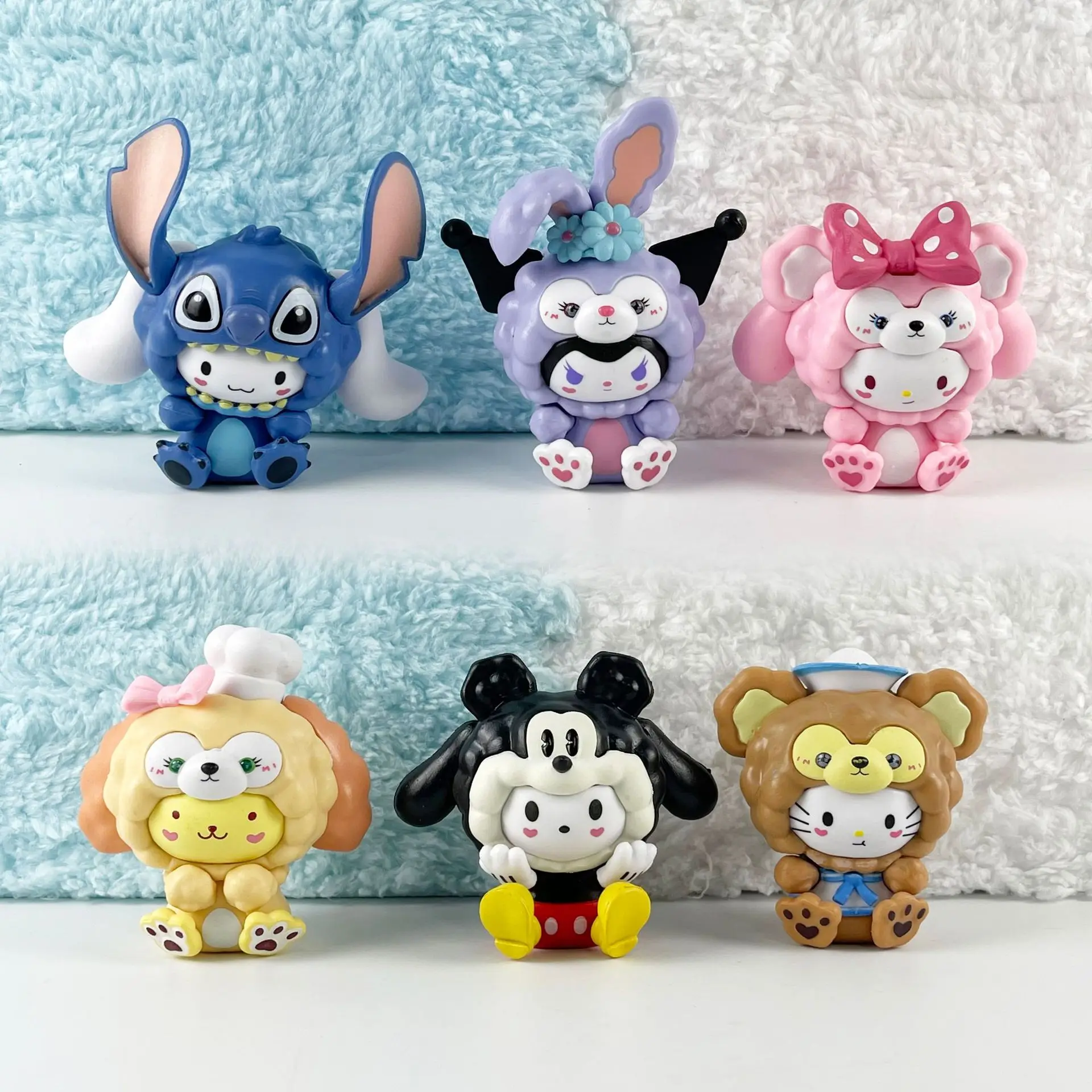Новое поступление 2024 Hello Tokidoki Sanrioes шкатулка для слепых котенок куроми мультяшный санриоо Наборы кубиков наноблоки строительные игрушки