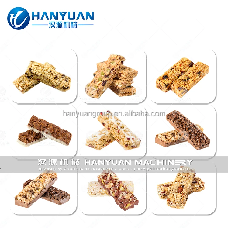 Automatic Cereal Bar Production Line/Protein Bar Making Machine/Muesli bar Cutting Machine