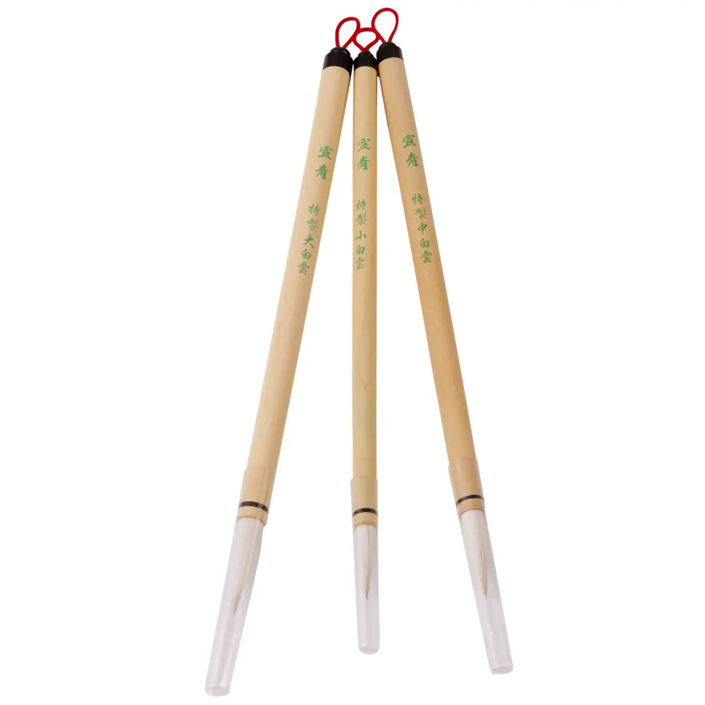 Кисть для китайской каллиграфии Artecho кисть Sumi 3 размера baiyun Maobi начинающих практики письма