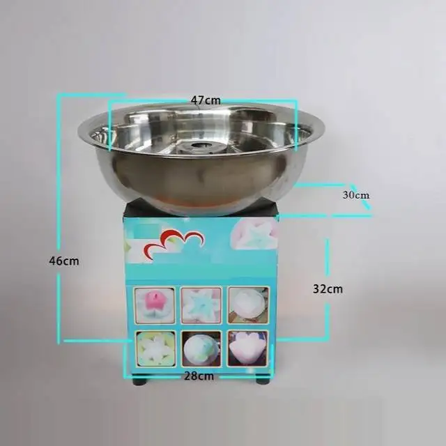  Mini Classical Cotton Candy Floss Machine Automatic Fancy Cheap Making