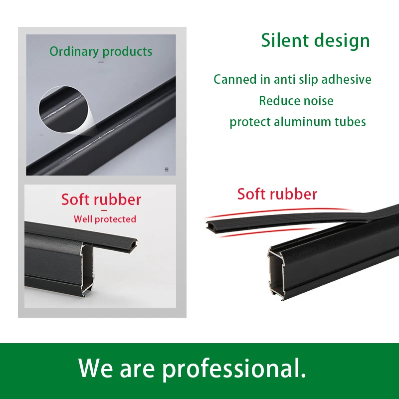 18*35mm Aluminum wardrobe clothes hanging tube rail railing furniture cloakroom fittings Hanger