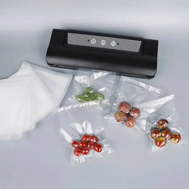 Factory Price Grain Vacuum Food Packaging Bags Vacuum Sealer Rolls Bags Food Saver Vacuum Seal Bags Embossed Food Saver in Roll