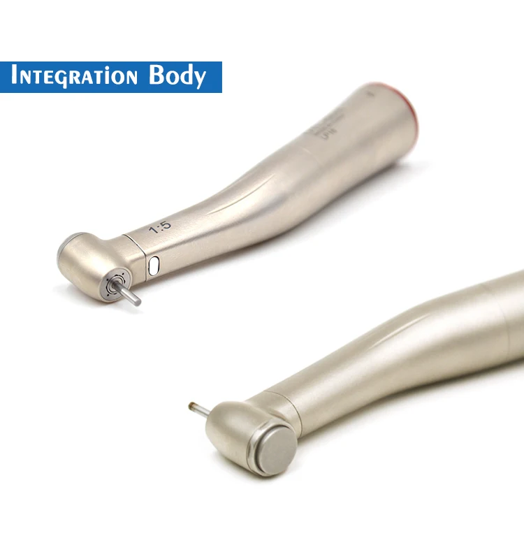 Best dental 1:5 contre angle handpiece red e type electric handpiece air turbine high speed handpiece use with electric motor