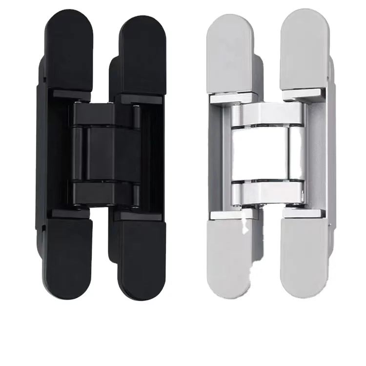 150*25 Wooden Door Adjustable Concealed Hidden Heavy Duty 180 Degree Zinc Alloy Door Hinge