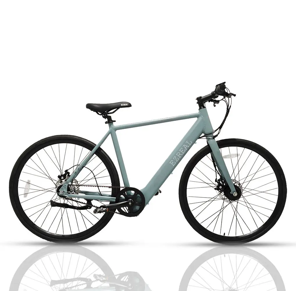 EZREAL 700c belt drive 250w 350w torque sensor electronic bicycle hidden battery road race ebike