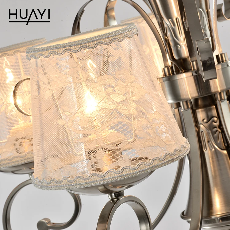 HUAYI European Modern Indoor Artistic Hanging Lights Chandelier E26 E27 Bedroom Living Room LED Pendant Light