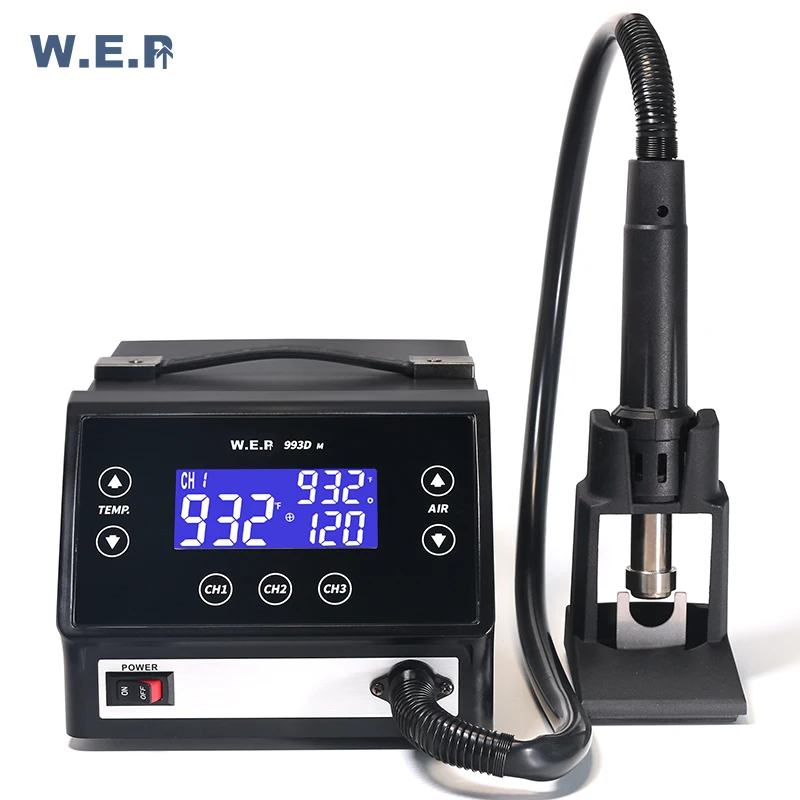 
Standard Version hot air welding gun Rework Station Desoldering Machine WEP 993D 