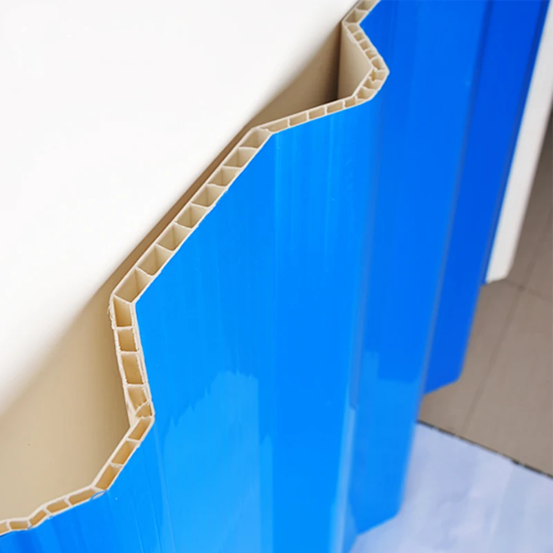 fire resistant heat resistant insulation twin wall plastic roof sheet