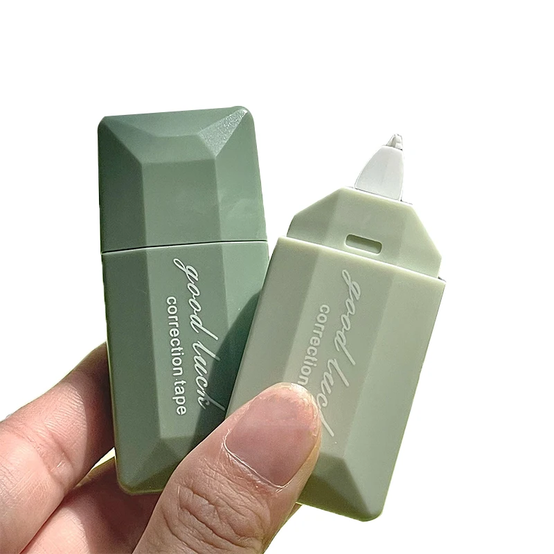 Compact Portable Card-Type Colored Correction Tape with Student Stationery for Office Use