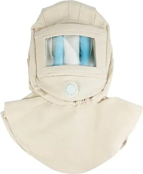 Heavy-Duty Face Mask Designed For Industrial Dust Sanding Spray Paint And Sandblasting Dust Protection Ensuring Safety