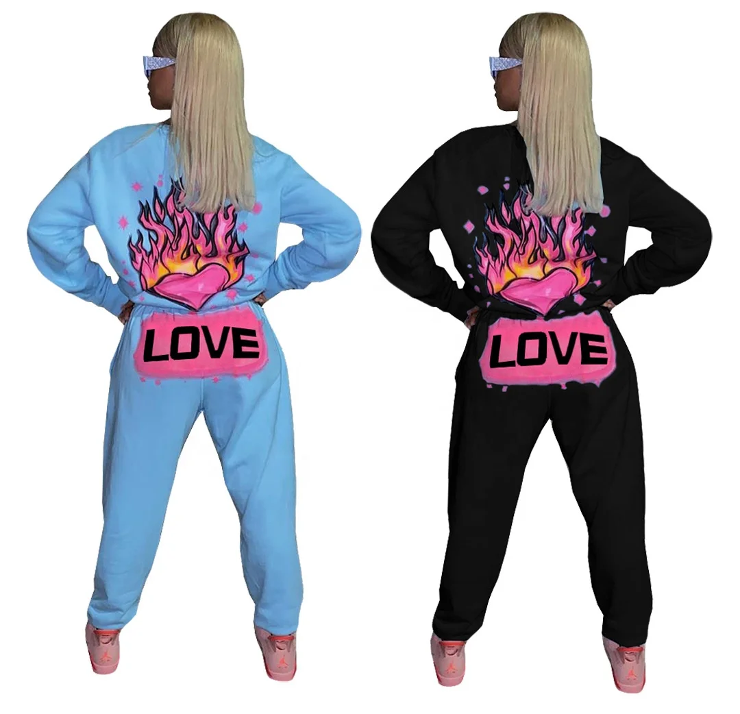 
Women Winter Fall Clothes Two Piece Set Outfits Plus Size Women Biker Short Sets Jumpsuits 2 Piece Set Long Sleeve Joggers 