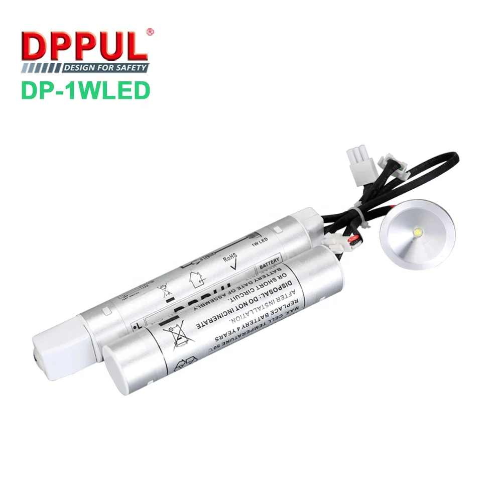  Wholesale 3.6V 1500mAh Ni-Cd Battery LED DownLight Aluminum Alloy Rechargeable 1 Watt SMD Down