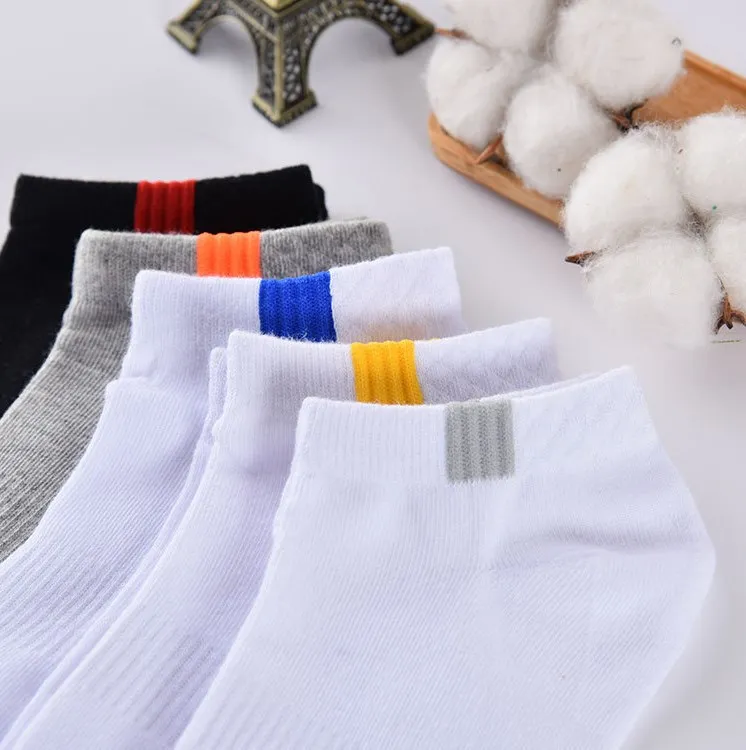 Ready To Ship 100% cotton socks men cheap anti slip socks sport cool man socks
