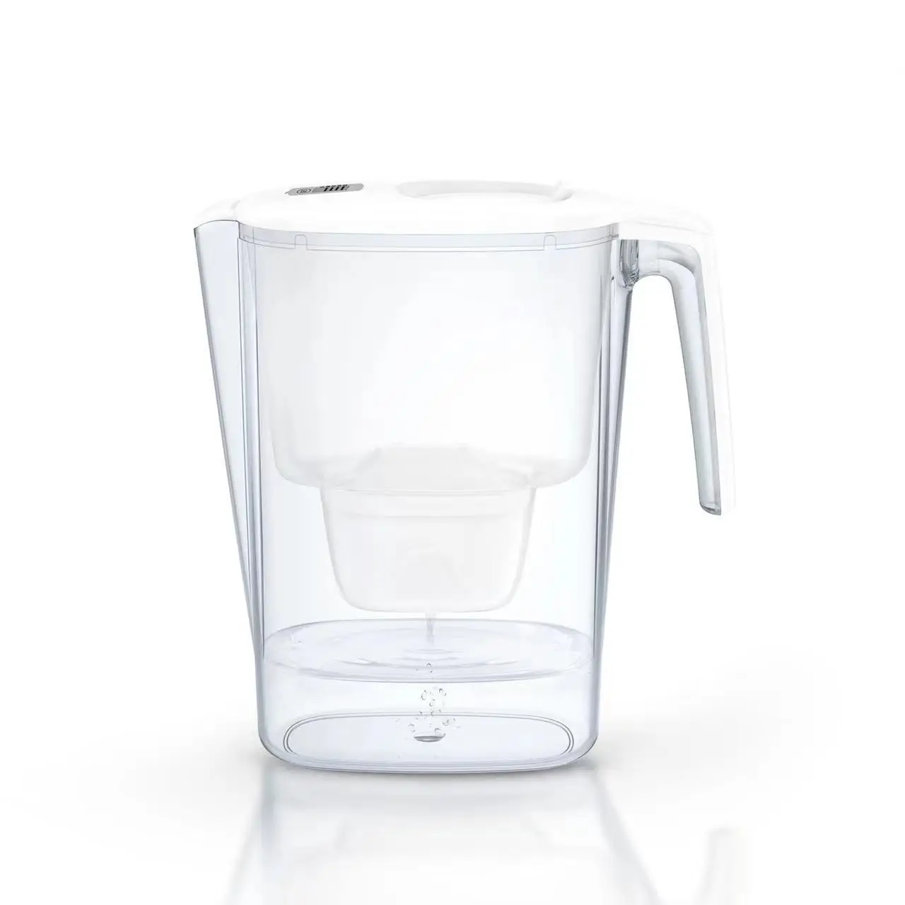 2.5L water filter pitcher filtration jug replacement cartridge water filter jug with activated carbon filter