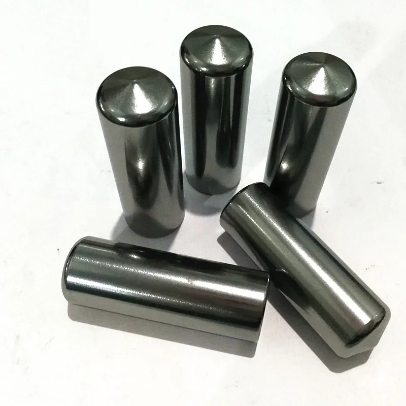 Cemented Carbide Studded Pins For HPGR Breaking Iron Core
