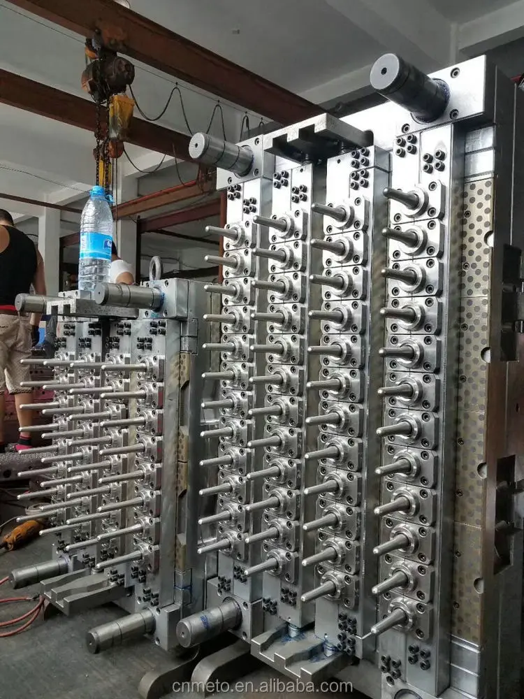 Stainless Steel Aluminium Foil Stamping Mould Punching Mold 6 Cavity 120mm Neck Pet Jar Preform Mould