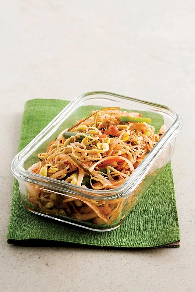 Food storage container set heated lunch box takeaway food container microwave heating container