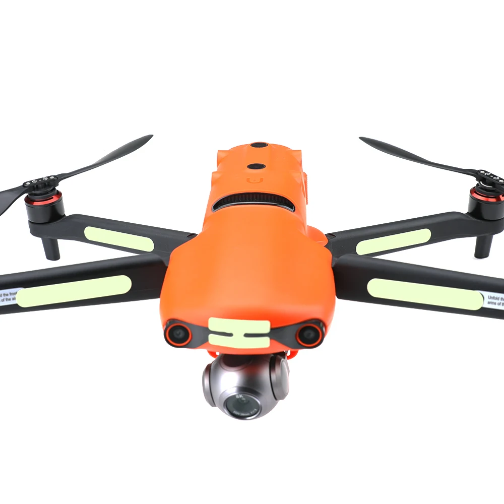 1set Drone Luminous Stickers Light weigh Fluorescent Skin Sticker Drone Accessories For DJI Mavic Air 2/Mavic Pro/Autel EVO 2