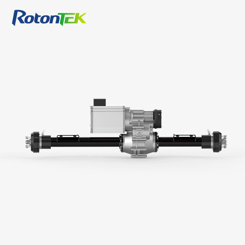 High Power 11KW 48V 72V AC/DC Brushless Motor Electric Driving Rear Axle For Golf Cart