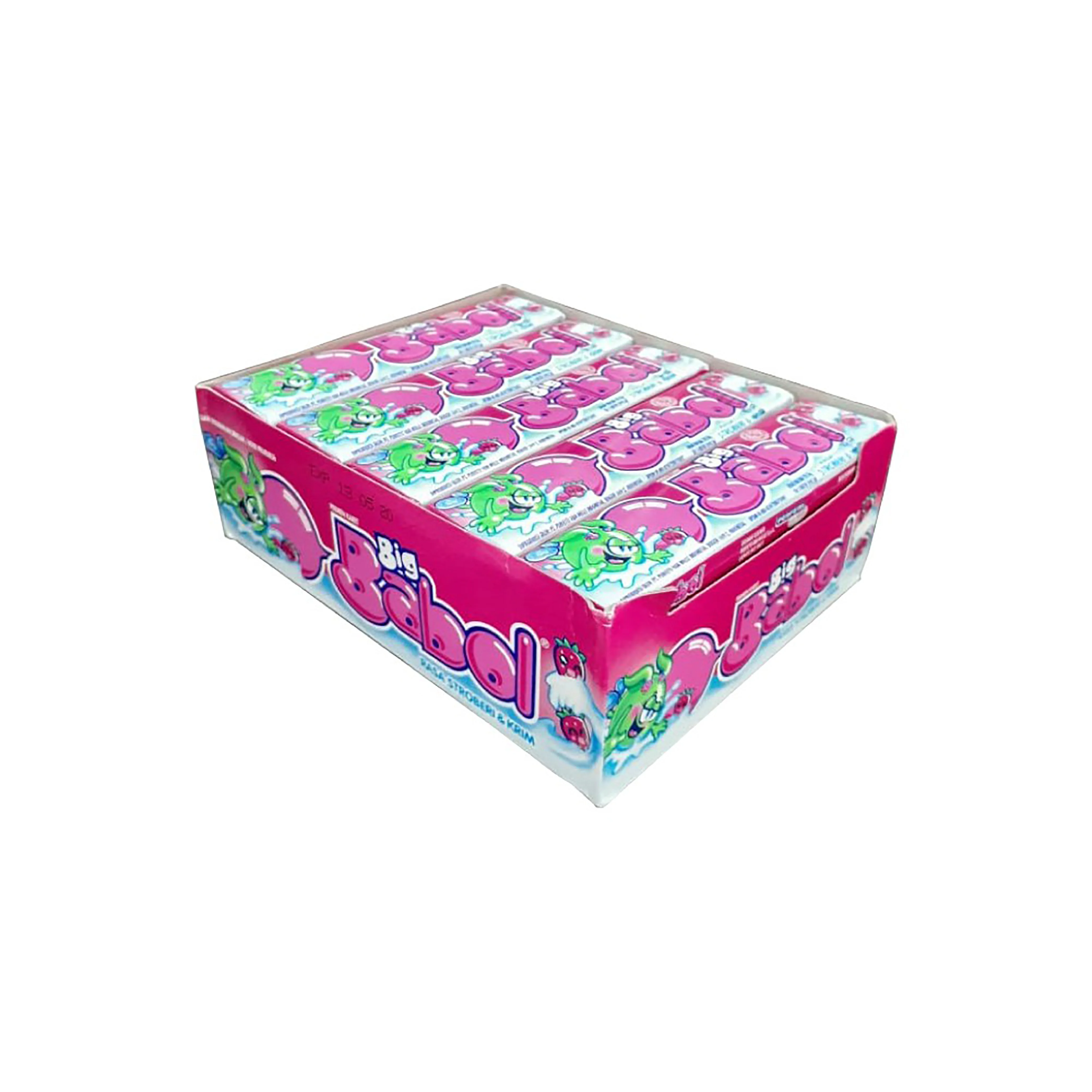 
Top Quality Big Babol Stick Strawberry 20x12pcs the best chewing gum 