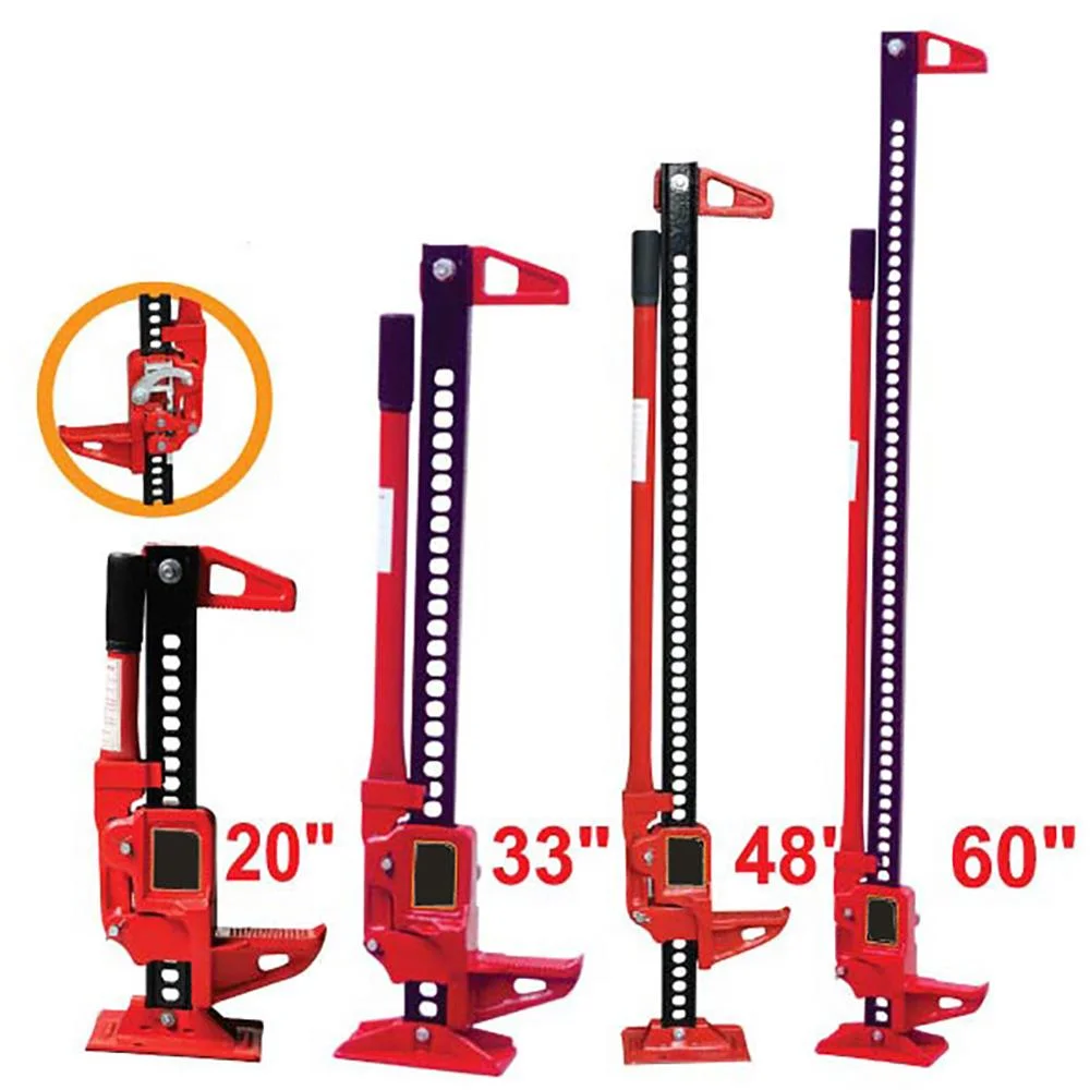 HOT sale 20 ton - 80 High Lift Farm Jack red Cast And