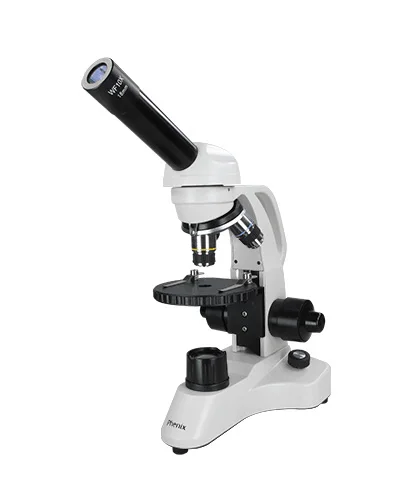 Phenix PH35- 640X Portable LED Light Optics Microscope Monocular Biological Microscope for Students