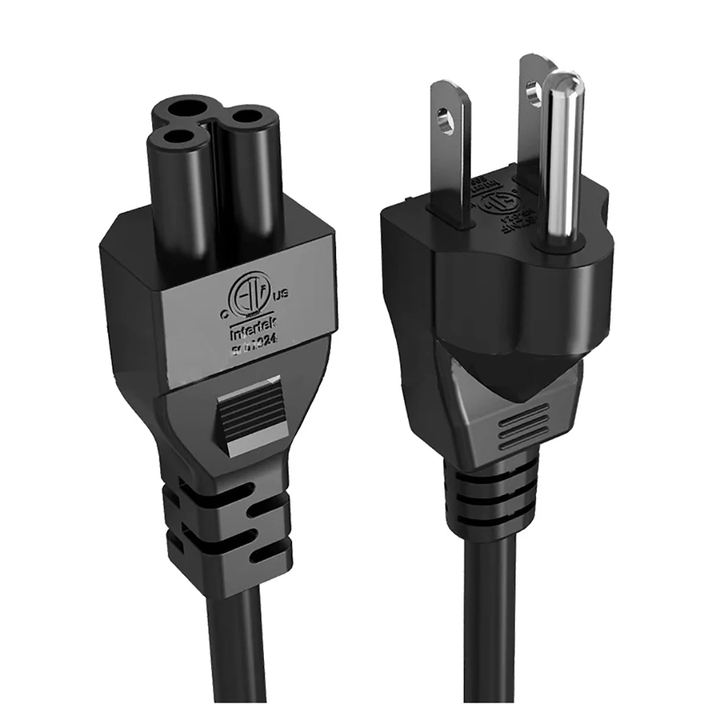 Factory Direct Approved 3 pin prong plug cable US UK 10A/13A/15A ac cable for Household appliances