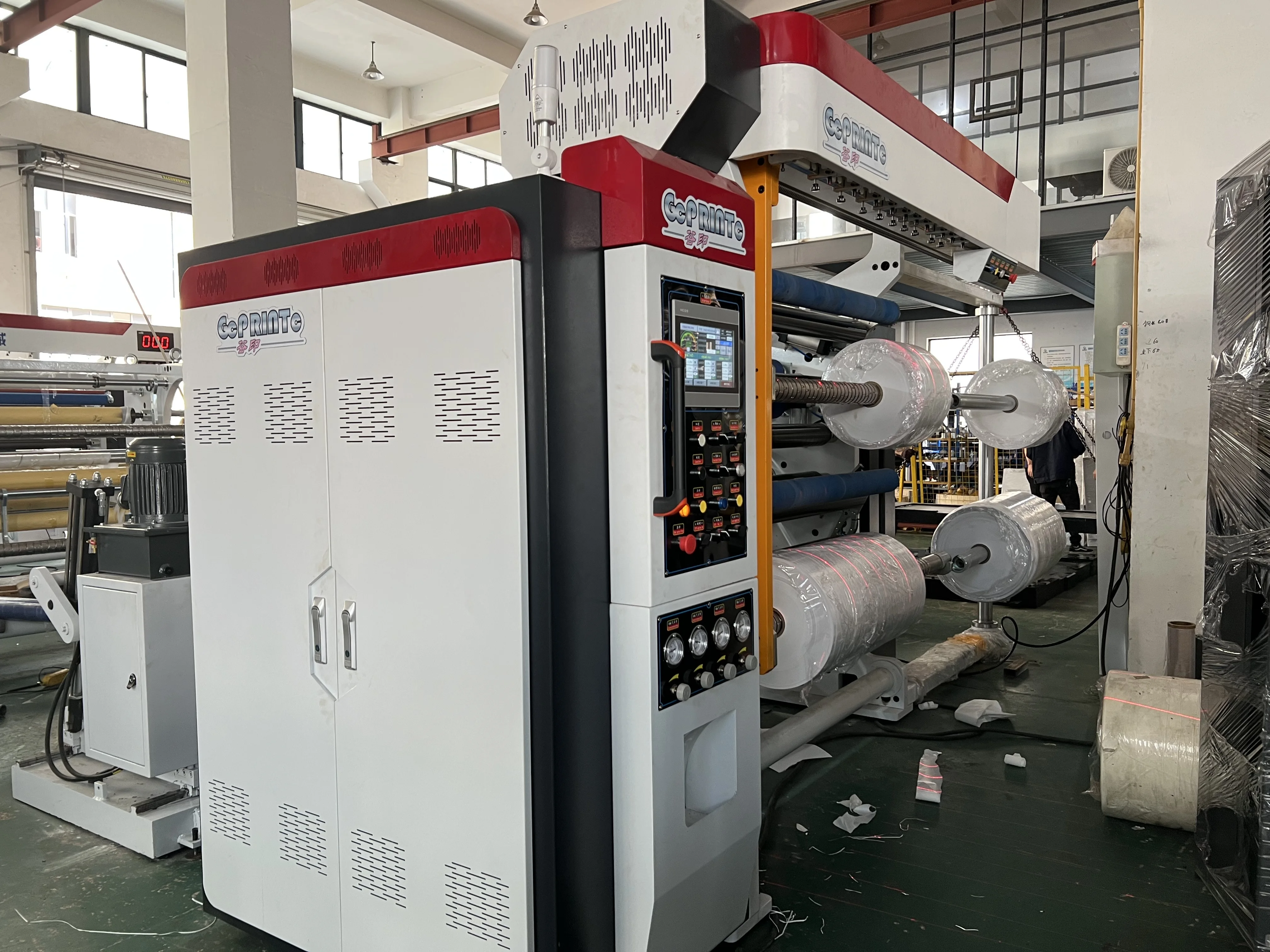 HK-1600GPC  paper cutter and rewinder machine  Paper Slitting Rewinding Machine