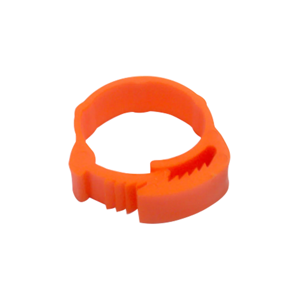 100 PCS Plastic Chicken Foot Rings For Pigeon Leg Foot Adjustable Chicken Foot Rings Poultry Ring