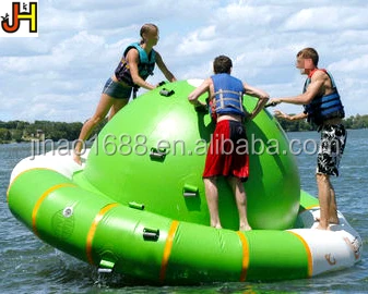 Inflatable Saturn Rocker Water Toy Floating Crazy Water Games