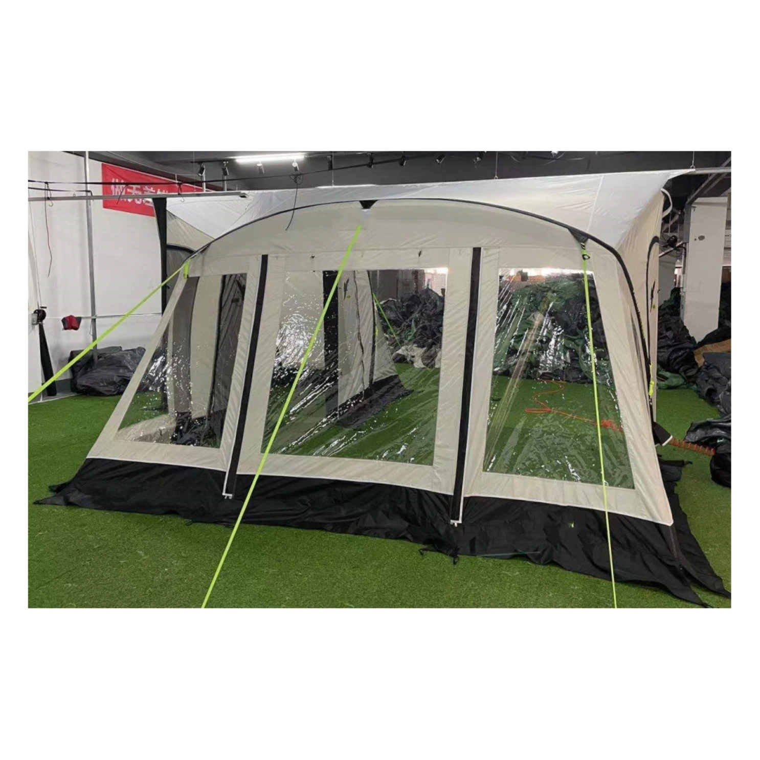 Self-driving Tour Outdoor Camping Car Awning Tent Waterproof Portable Inflatable RV Air Tent for Caravans