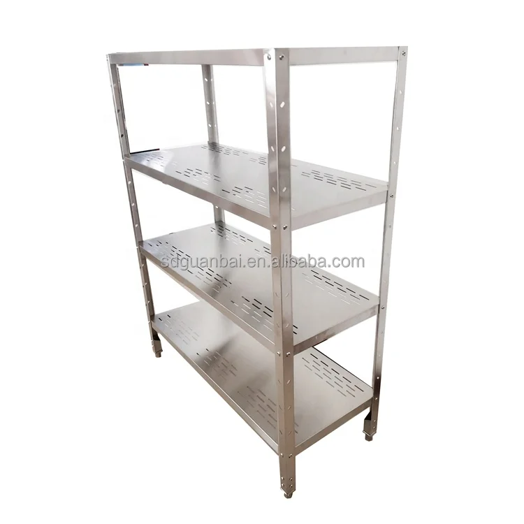 Коммерческое кухонное оборудование полка для хранения кухни из нержавеющей стали с пятиуровненой стойкой