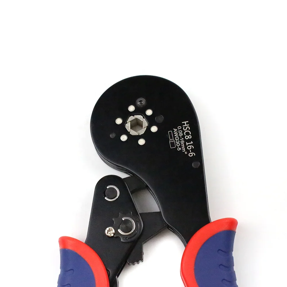 0.08-16mm ferrule crimper plier cable wire stripper crimping tool