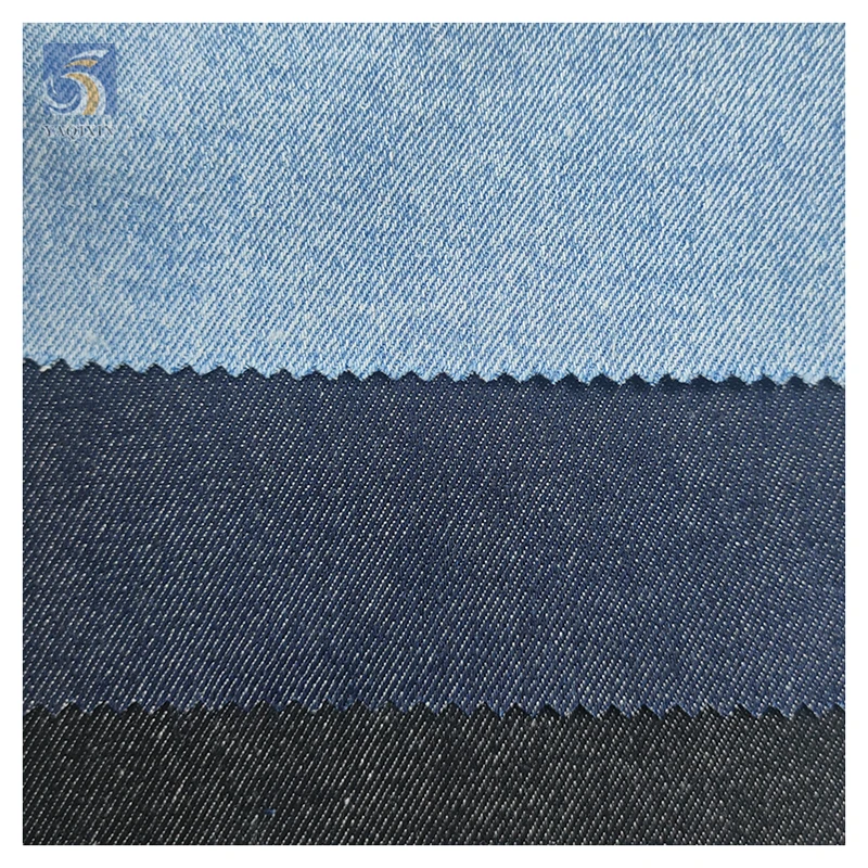 Premium 100 Twill Cotton 12 oz Plain Washed Denim Jacket Jeans Fabric Custom Made from Pakistan Woven Textile Technology