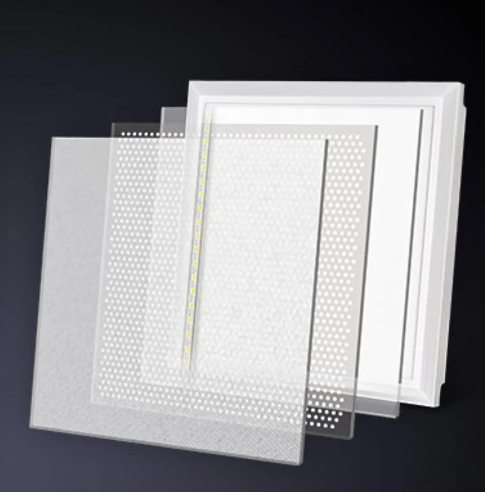 Свежий CE CB TUV драйвер одобрение 36 Вт 40 Вт 48 Вт квадратный светодиодный панельный светильник