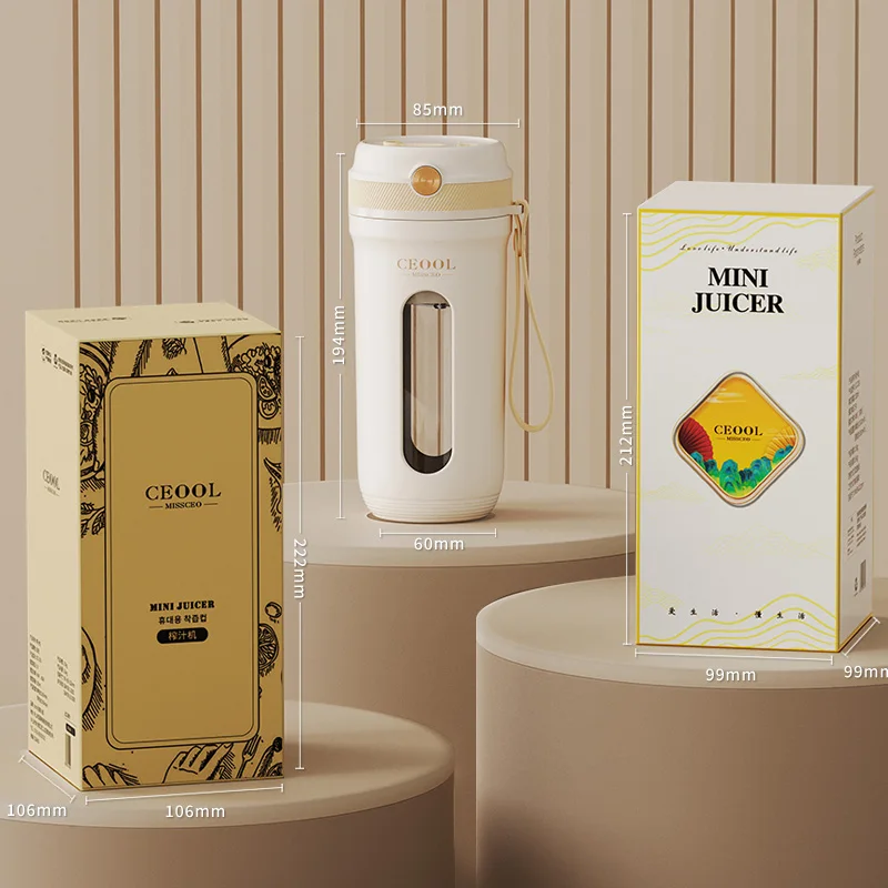 Фабричная usb-соковыжималка блендер портативный Перезаряжаемый автоматическая оранжевая соковыжималка для