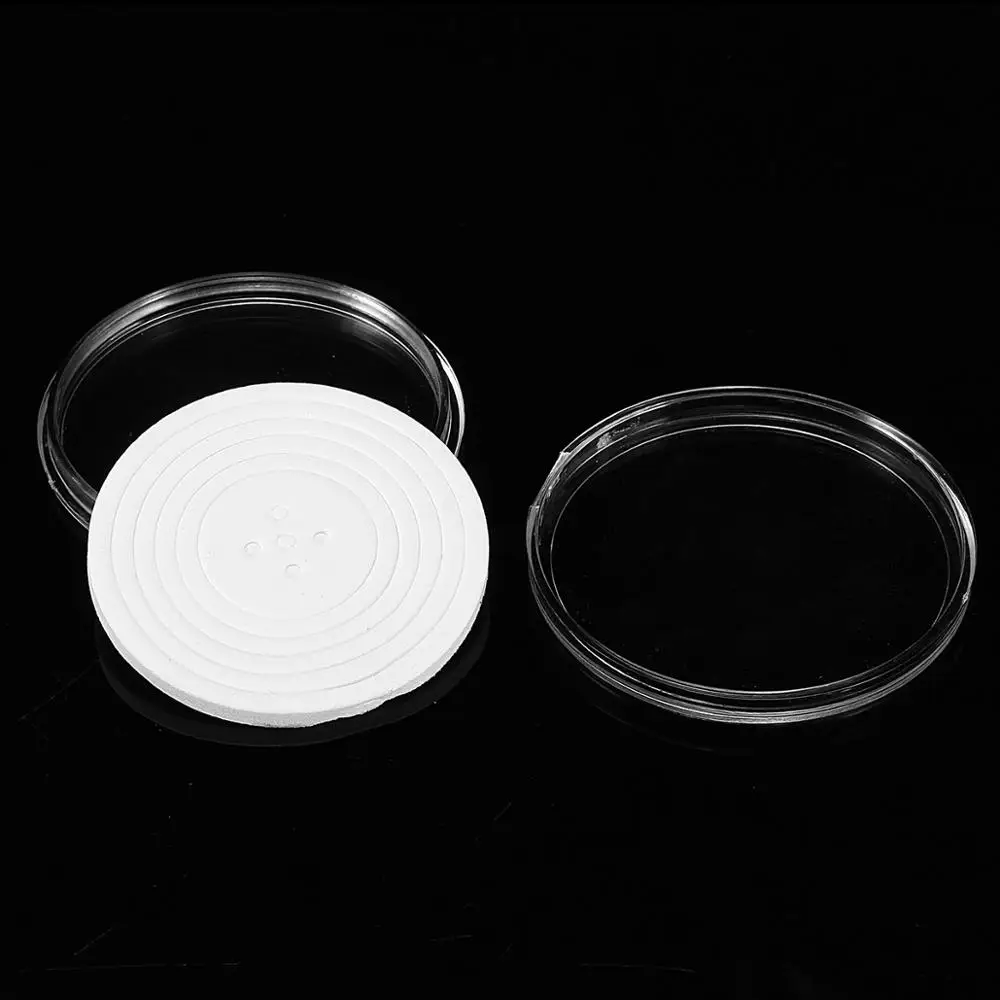 Plastic Coin Capsules Coin Holders 40mm Acrylic Coin Display Case Box Collection