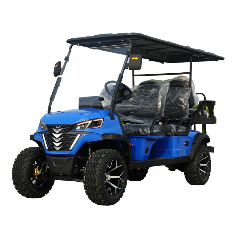 Новый дизайн завод 2 + сиденья 4 колеса экскурсионный автобус Клубная тележка электрический гольф-багги охотничьи автомобили
