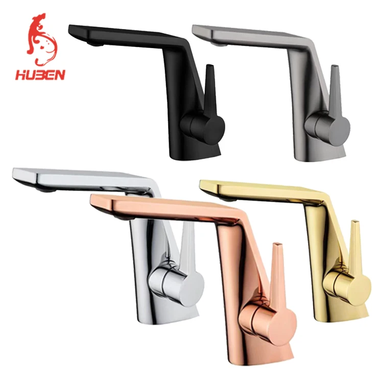 Hot Sales Black Ware Hot and Cold Brass Bathroom Basin Faucet Hot and Cold Brass Bathroom Basin Faucet
