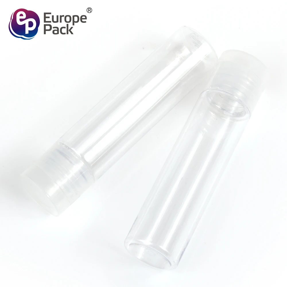 Candy packaging plastic round container snack jar 53ml Clear Plastic Jar PET material use for snack
