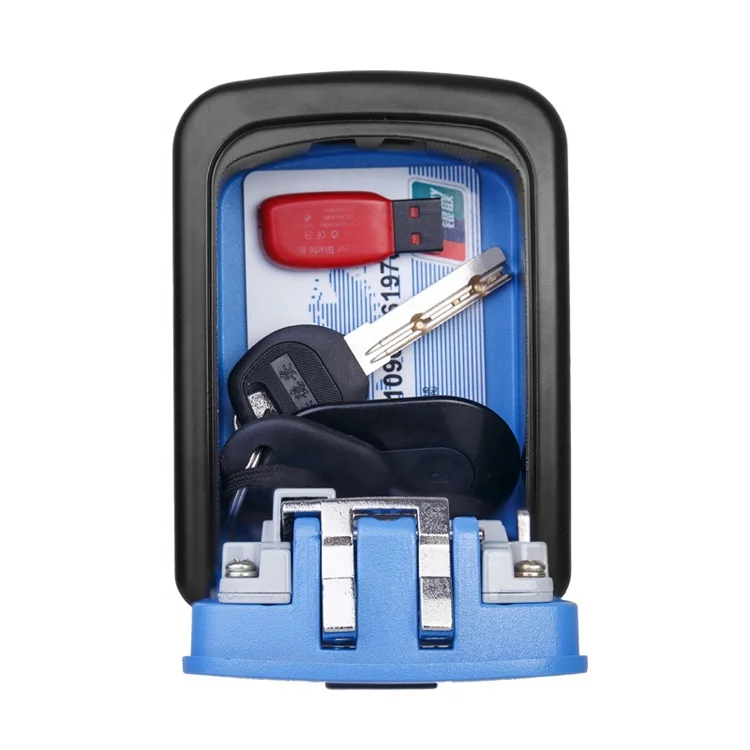 HG4-4 открытый безопасный Органайзер, комбинированный Сейф для хранения ключей, защитный замок для ключей